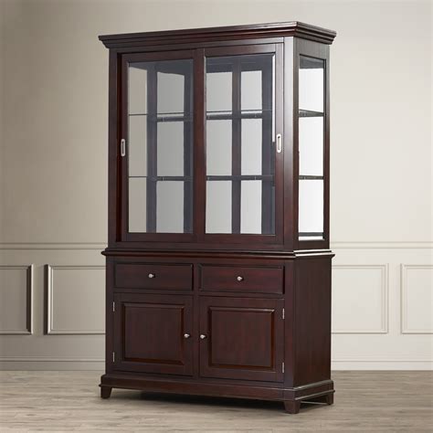 Wayfair china cabinet - Distressed Finish Bagan Rubberwood Solid Wood Lighting Dining Cabinet. by Red Barrel Studio®. From $859.99 $979.99. FREE White Glove Delivery. Sale.